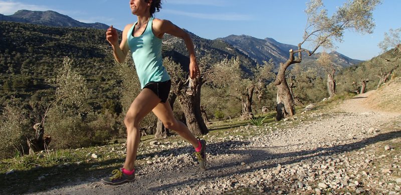 Woman running