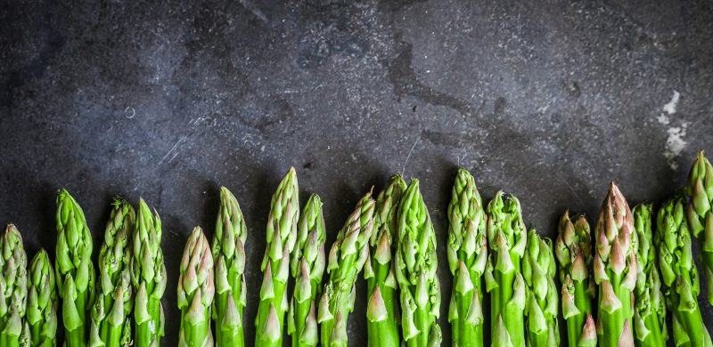 Fresh asparagus in Mallorca